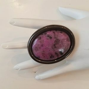 GASOLINE GLAMOUR purple kiwi ring